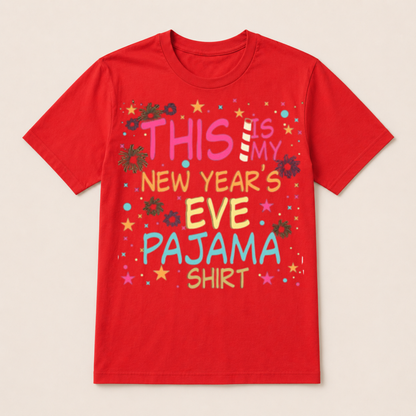This is My New Years Eve Pajama Shirt Happy New Year T Shirt