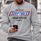 Hungry Why Wait Scriptures Bible Verse Crewneck Sweatshirt