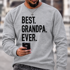 Best Grandpa Ever Crewneck Sweatshirt