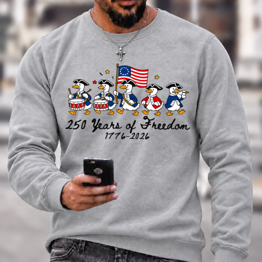 Funny Goose 250th Anniversary Sweatshirts