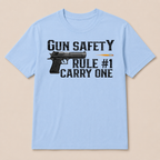 2nd Amendment Gun Safety Rule 1 Is Carry One Gun T Shirt