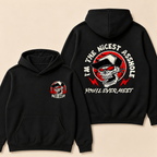 Custom EST. Year-I'm The Nicest Asshole You'll Ever Meet Print Hoodie