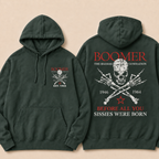 Boomer The Badass Generation 1946 1964 Before All You Sissies Were Born Hoodie - Custom EST. Year