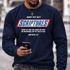 Hungry Why Wait Scriptures Bible Verse Crewneck Sweatshirt