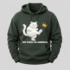No Kings In America We The People Political Hoodie