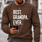 Best Grandpa Ever Crewneck Sweatshirt