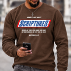 Hungry Why Wait Scriptures Bible Verse Crewneck Sweatshirt