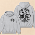 Fuck Around And Find Out Print Hoodie - Custom EST. Year