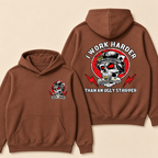I Work Hard Than An Ugly Stripper Hoodie-Custom EST. Year