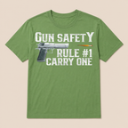 2nd Amendment Gun Safety Rule 1 Is Carry One Gun T Shirt