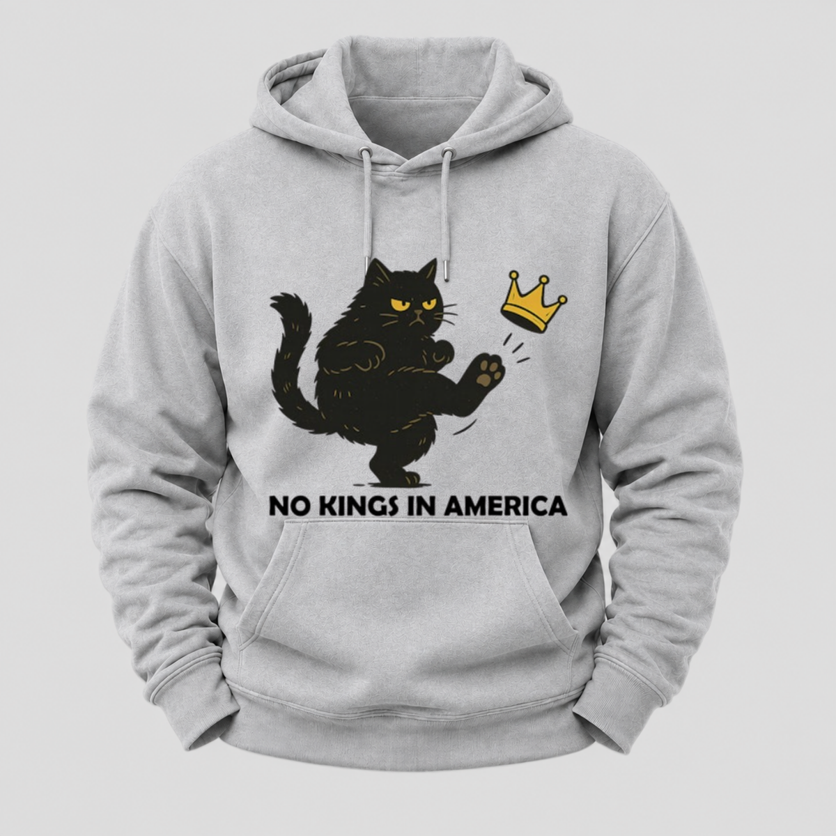 No Kings In America We The People Political Hoodie