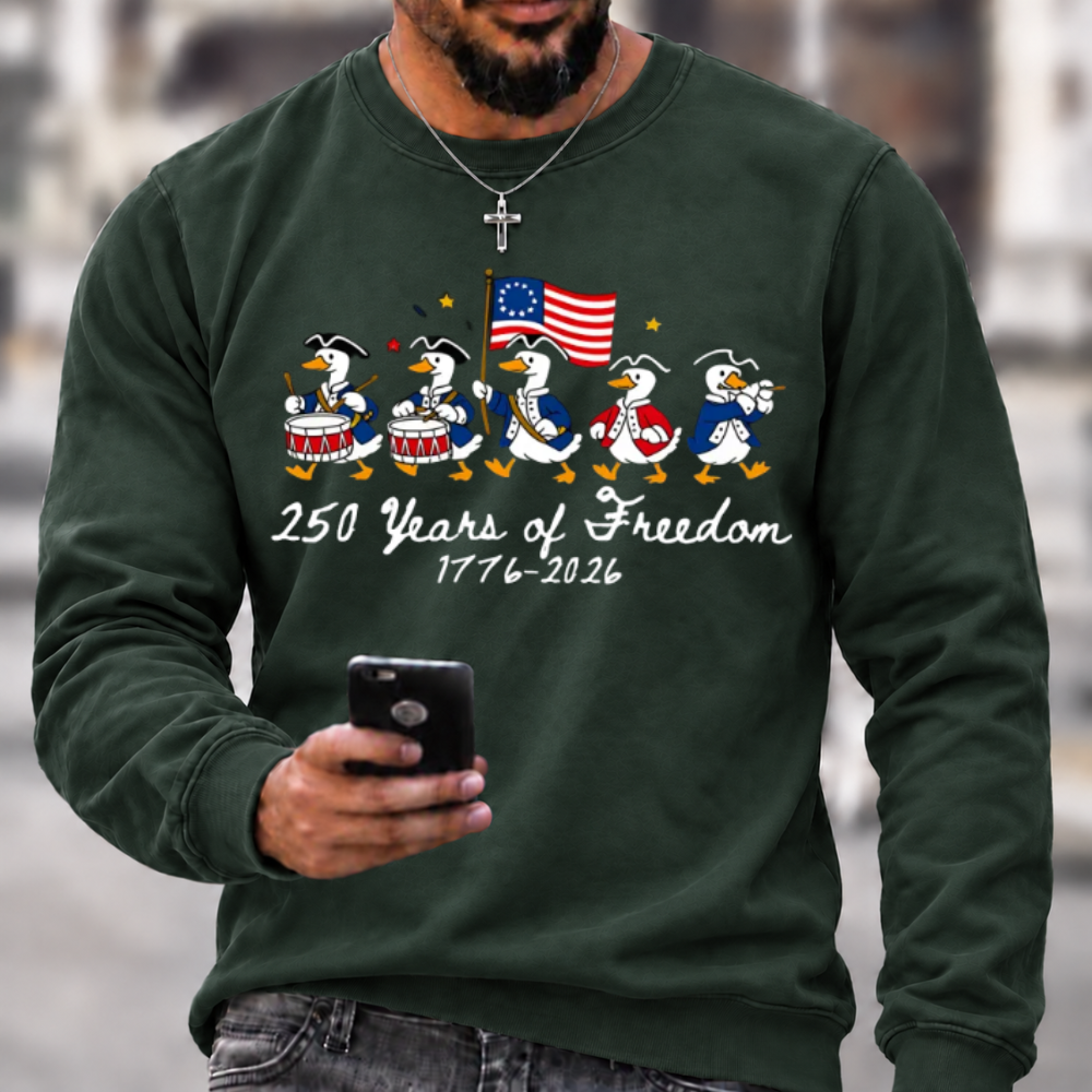 Funny Goose 250th Anniversary Sweatshirts