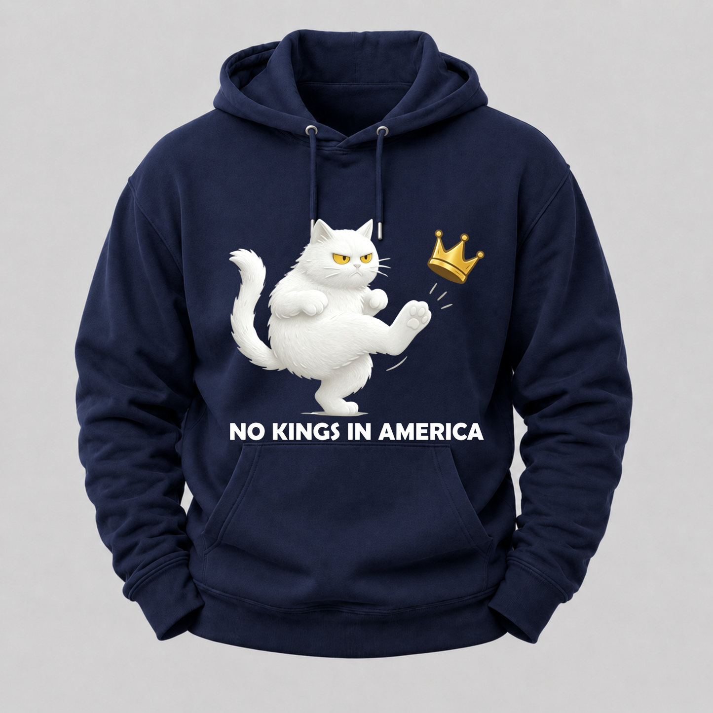 No Kings In America We The People Political Men Women Hoodie