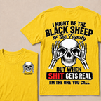 Black Sheep Of My Family  Custom EST.Year T-Shirt