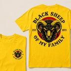 BLACK SHEEP OF MY FAMILY Custom Est.Year T-Shirt