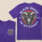 BLACK SHEEP OF MY FAMILY Custom Est.Year T-Shirt